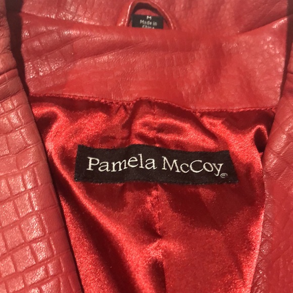 Vintage Pamela McCoy Leather Jacket - Picture 16 of 16